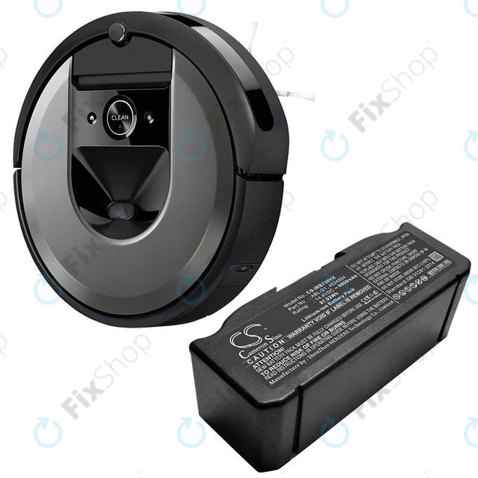 iRobot Roomba e-series, i-series - Baterija ABL-D1, 4624864, ABL-D2 6800mAh HQ