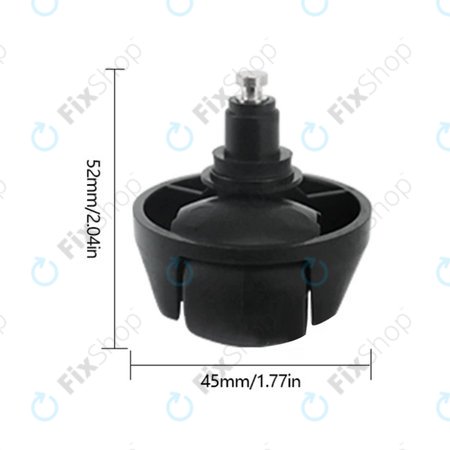 Xiaomi Dreame L10 Pro, L10 Ultra, X-series - Prednji kotač (crni )