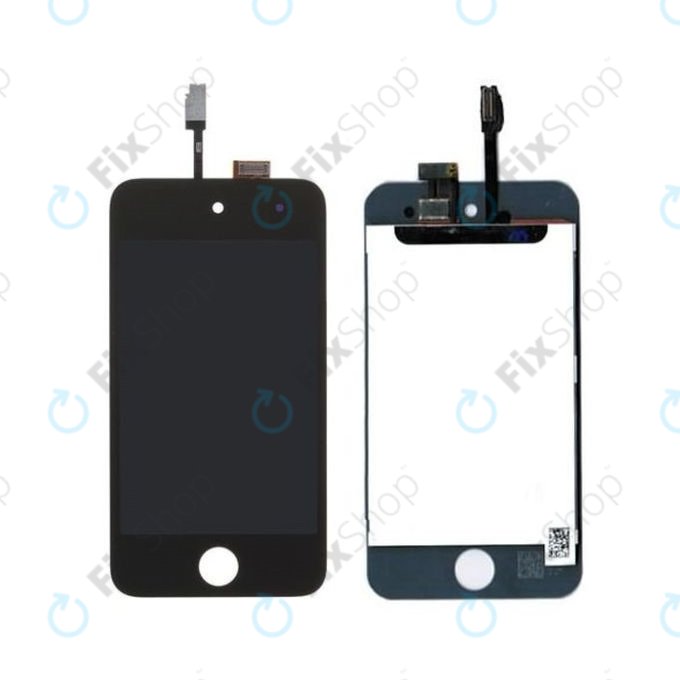 Apple iPod Touch (4. generacija) - LCD zaslon + zaslon osjetljiv na dodir + okvir (crni)