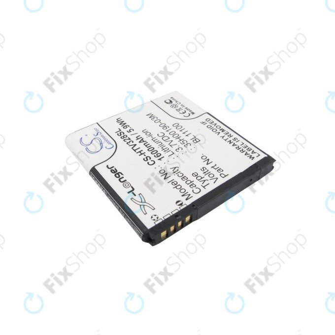 Baterija za HTC Desire X, Desire V, 1600mAh, Li-Ion, 3.7V, 35H00190-03M, HQ