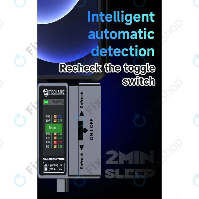 Mechanic T-824 - Tester priključka za punjenje