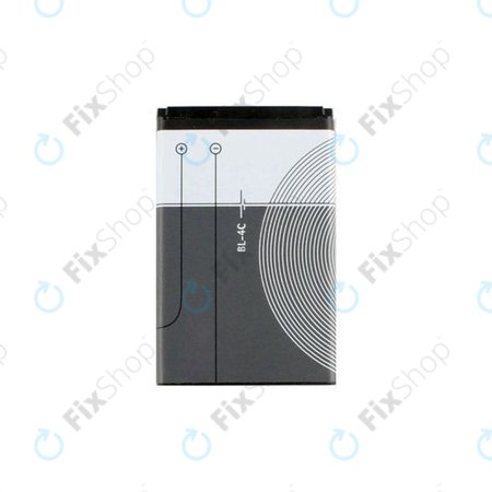 Nokia 107, 108, C2-05, X2, 1000, 2000, 3000, 5000, 6000, 7000-series - Baterija BL-4C 890mAh - 0670386