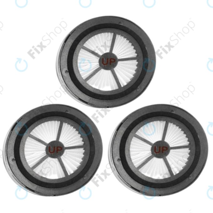 Proscenic P10, P11, U11 - HEPA Filter (Black) - 3 kom