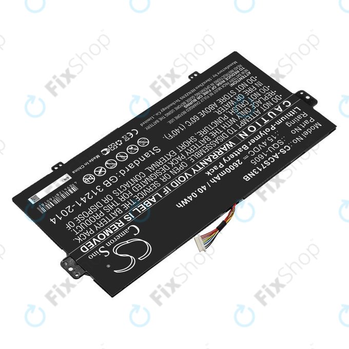 Baterija za Acer SF713-51, 2600mAh, Li-Pol, 15.4V, SQU-1605, HQ