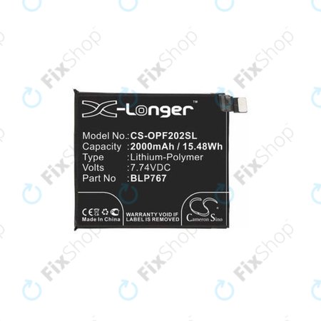 Oppo Find X2 Pro - Baterija BLP767 2000mAh HQ