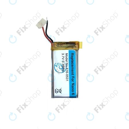 Apple iPod Nano (6. generacija) - Baterija