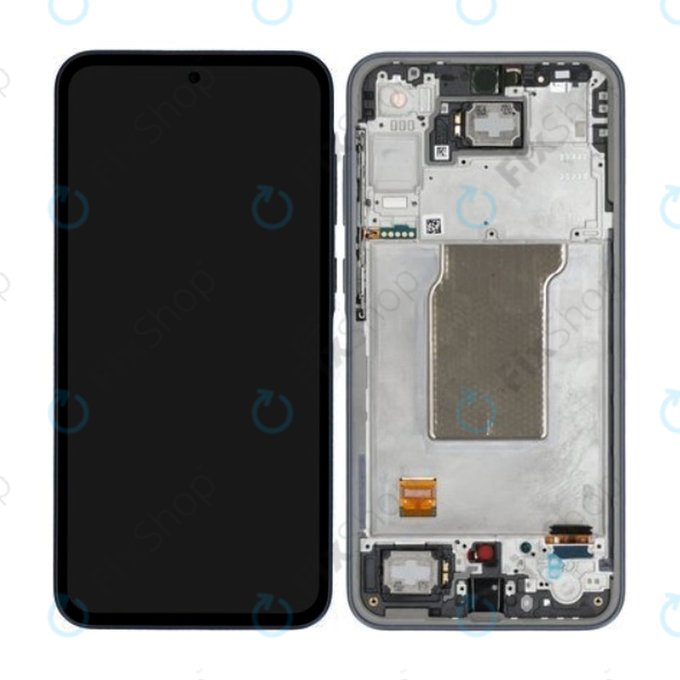 Samsung Galaxy A35 A356B - LCD zaslon + zaslon osjetljiv na dodir + okvir (Awesome Navy) - GH82-34223A Genuine Service Pack