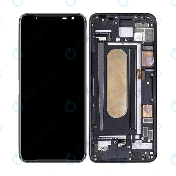 Asus ROG Phone 3 ZS661KS - LCD zaslon + zaslon osjetljiv na dodir + okvir (Black Glare) OLED