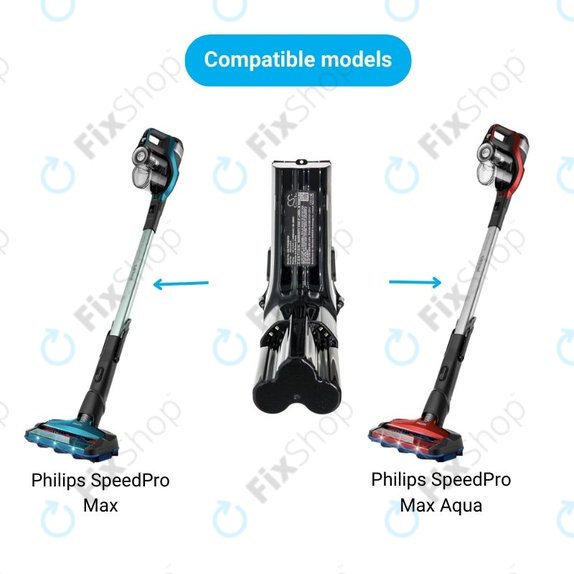 Philips SpeedPro Max, SpeedPro Max Aqua - Baterija IBD034GA Li-Ion 25.2V 2400mAh HQ