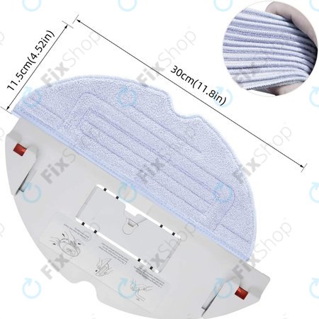 Xiaomi Roborock S7, S7+, S7 MaxV, S7 MaxV Ultra, S8, S8+, T7S Plus - Krpa za brisanje (mikrovlakna)