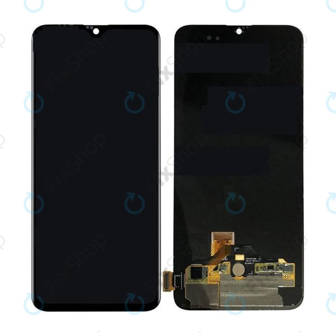 OnePlus 6T - LCD zaslon + zaslon osjetljiv na dodir (crni) OLED