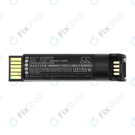 Baterija za Zebra CR2278, DS22, 2600mAh, Li-Ion, 3.7V, BT-000317-01, HQ