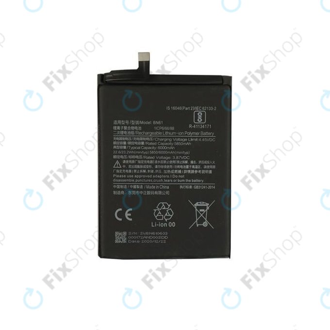 Xiaomi Poco X3 NFC, X3 Pro - Baterija BN61 6000mAh