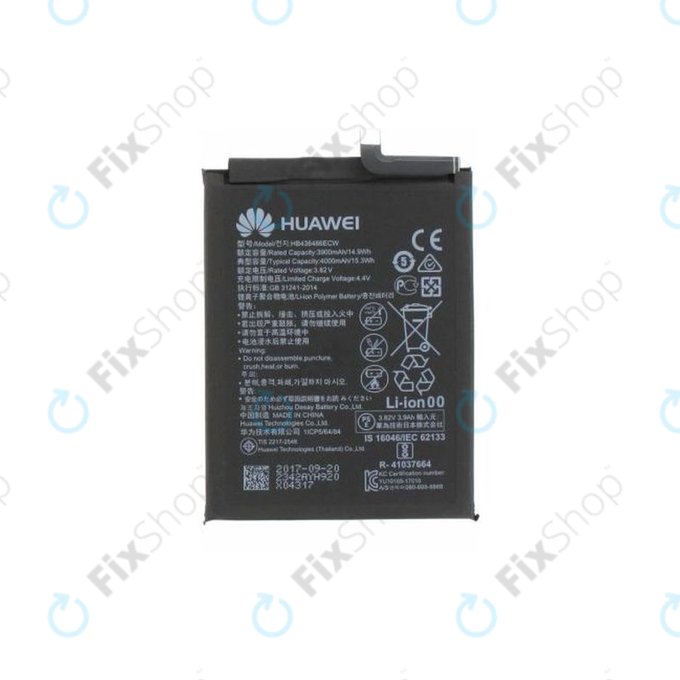 Huawei Mate 10 Pro BLA-L29, P20 Pro, Mate 10, View 20, Mate 20, Honor 20 Pro - Baterija Li-Ion-Polymer 3900mAh HB436486ECW - 24022342, 24022827