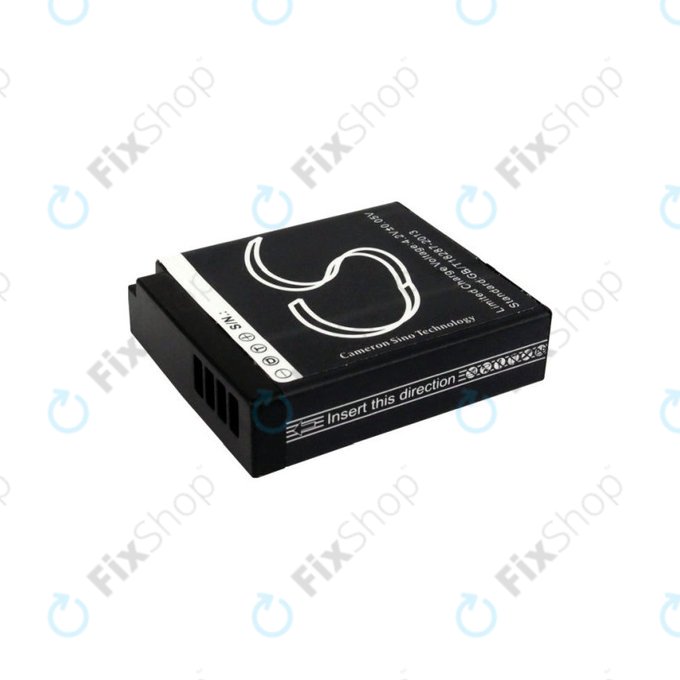 Baterija za Panasonic Lumix DMC, 600mAh, Li-Ion, 7.2V, DMW-BLH7, HQ