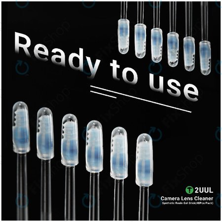 Gel štapići za čišćenje leća kamere, sintetička smola, 2UUL CL21, 48kom/pak