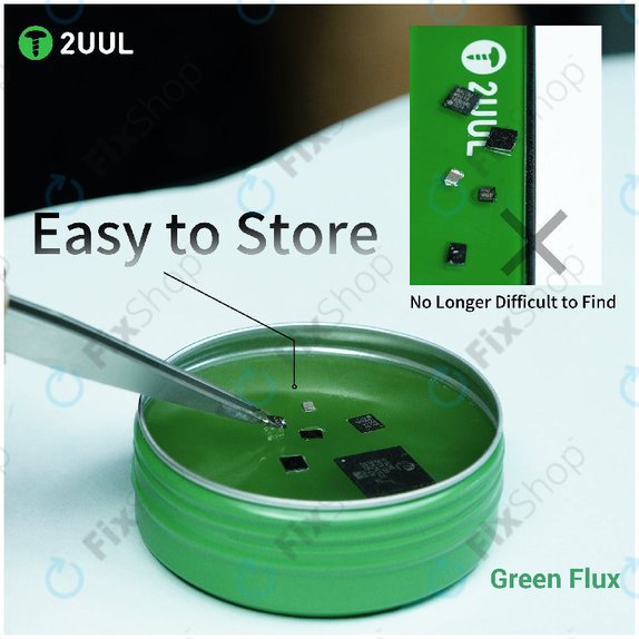 Tekućina za lemljenje (Flux), zelena, 2UUL SC18
