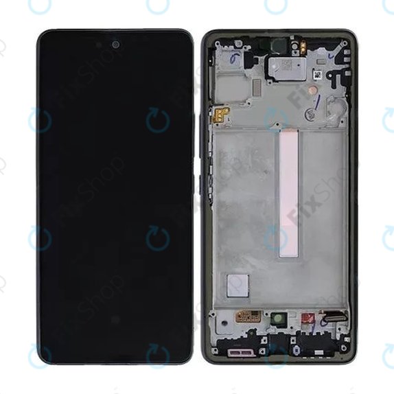 Samsung Galaxy A73 A736 - LCD zaslon + zaslon osjetljiv na dodir + okvir (Black) TFT