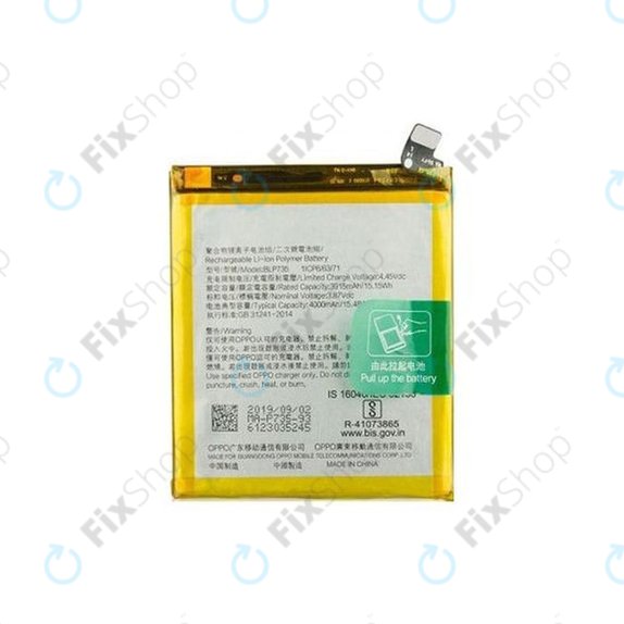 Oppo Reno 2 Z - Baterija BLP737 4000mAh - O-4902840 Originalni servisni paket