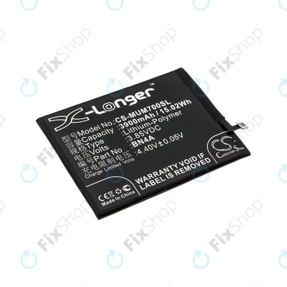 Baterija za  Xiaomi Redmi Note 7, 3900mAh, Li-Pol, 3.85 V, BN4A, HQ