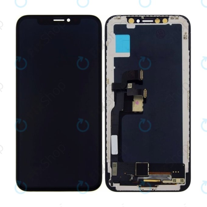 Apple iPhone X - LCD zaslon + zaslon osjetljiv na dodir + okvir In-Cell FixPremium