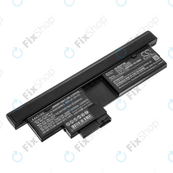 Baterija za Lenovo Thinkpad X200, X200s, 4400mAh, Li-Ion, 14.4V, 42T4564, HQ