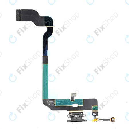 Apple iPhone XS - Konektor za punjenje + fleksibilni kabel (Space Gray)
