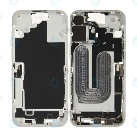 Srednji okvir s baterijom za iPhone 16 Plus | White | ZD076-00685 | Genuine Apple