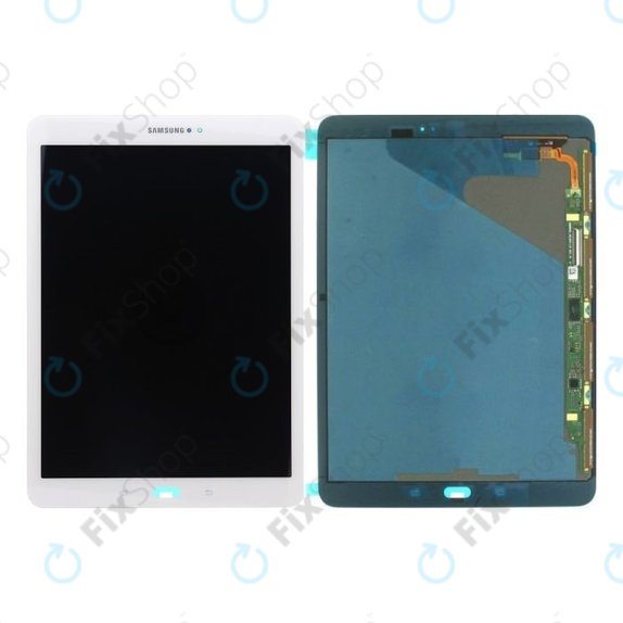 Samsung Galaxy Tab S2 9.7 T819, T813 - LCD zaslon + zaslon osjetljiv na dodir (White) - GH97-18911 Originalni servisni paket