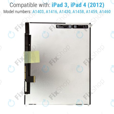 Apple iPad 3, iPad 4 - LCD zaslon Refurbished