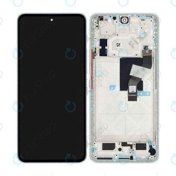 Xiaomi 12 Lite 2203129G - LCD zaslon + zaslon osjetljiv na dodir + okvir (Lite Green) - 56000500L900 Originalni servisni paket