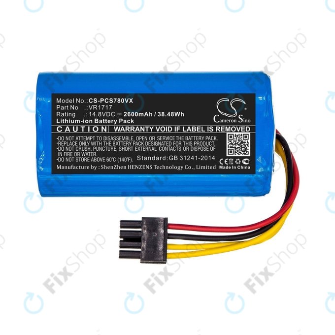 Proscenic Cocoa Smart 780T, 790T, Summer P1s, P2s - Baterija VR1717 Li-Ion 14.8V 2600mAh HQ