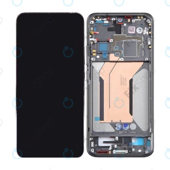 Xiaomi 14 23127PN0CC - LCD zaslon + zaslon osjetljiv na dodir + okvir (Black) TFT