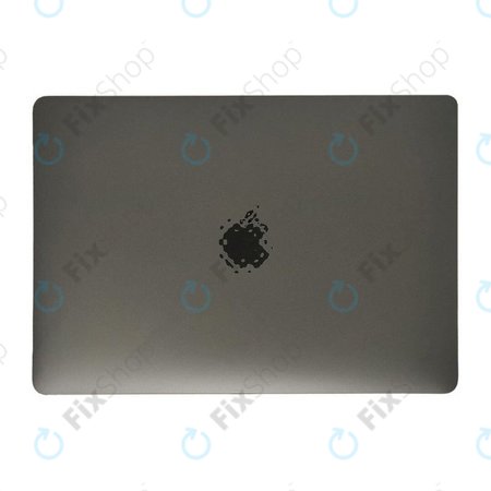 Apple MacBook Air 13" A1932 (2019) - LCD zaslon + sprednje steklo + pokrov (Space Grey) Original Refurbished