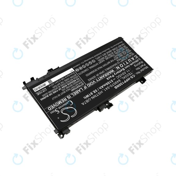 Baterija za HP Omen 15, Pavilion 15, WASD 15, 5100mAh, Li-Ion, 11.55V, TE03XL, HQ