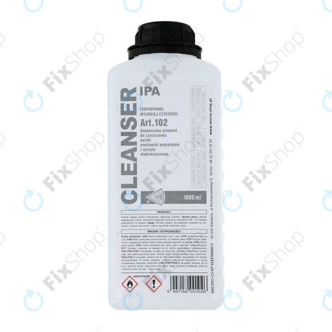 Cleanser IPA - 100% izopropilni alkohol (1000 ml)