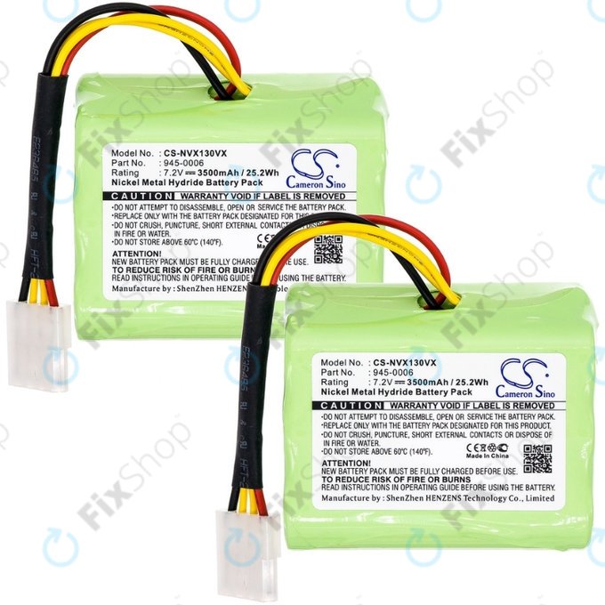 Vorwerk Kobold VX100 - Paket Baterija 945-0006 Ni-MH 7.2V 3500mAh HQ