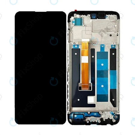 Realme C55 - LCD zaslon + zaslon osjetljiv na dodir + okvir (Black) TFT