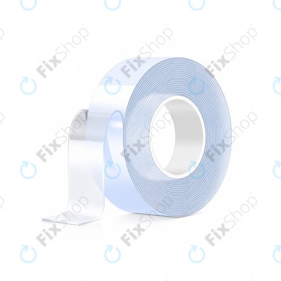 Dvostrana vodootporna ljepljiva traka, 20mm x 5m x 2mm, prozirna