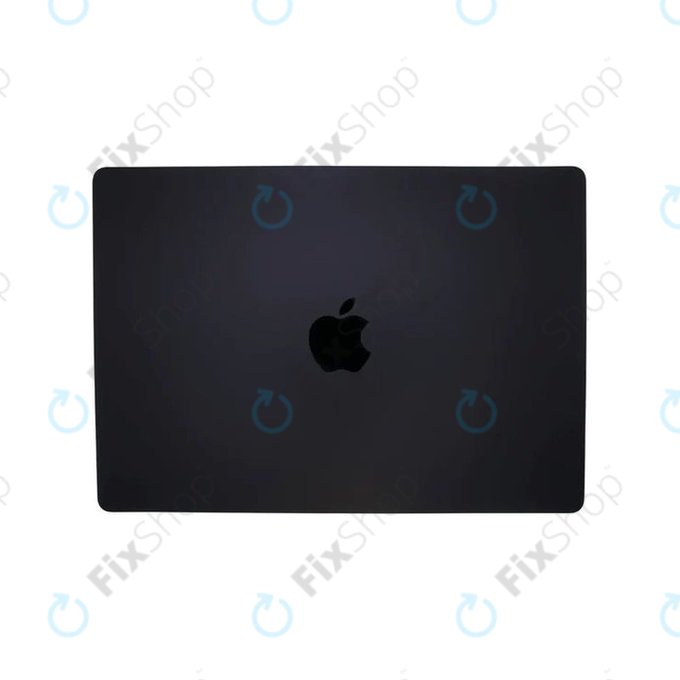 LCD zaslon za MacBook Pro 14", A3112, A3185 (2024), s prednjim staklom i pokrovom, Space Black, 661-41794, Genuine Apple