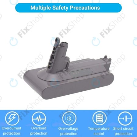 Dyson V10 - Baterija 969352-02, SV12, 206340 Li-Ion 25.2V 2600mAh