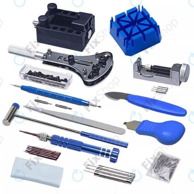 Set urarskih alata za popravak satova - 185 kom