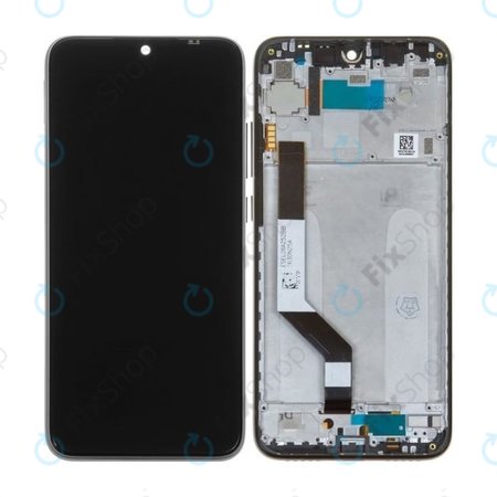 Xiaomi Redmi Note 7 - LCD zaslon + zaslon osjetljiv na dodir + okvir (Space Black) - 5606100920C7, 560610100033, 560610125033 Originalni servisni paket