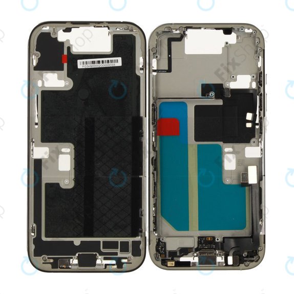 Srednji okvir s baterijom za iPhone 16 Pro | White Titanium | ZD076-00690 | Genuine Apple