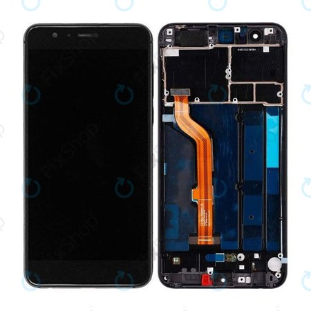 Huawei Honor 8 - LCD zaslon + zaslon osjetljiv na dodir + okvir (Midnight Black) TFT