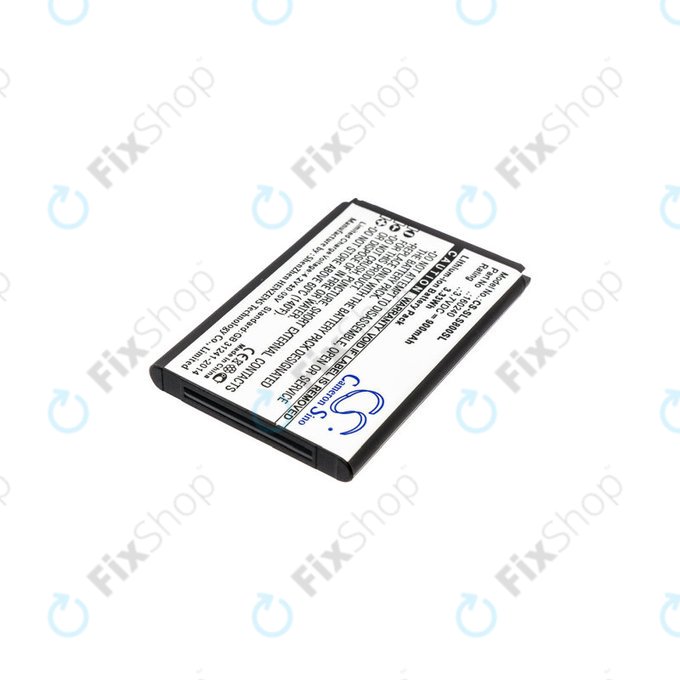 Baterija za Steelseries 61298rx, Siberia 840, 900mAh, Li-Ion, 3.7V, 160240, HQ