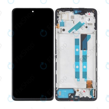 Xiaomi Redmi Note 11 Pro 4G, 5G, Pro+ 5G, Poco X4 Pro 5G - LCD zaslon + zaslon osjetljiv na dodir + okvir (grafitno siva) OLED