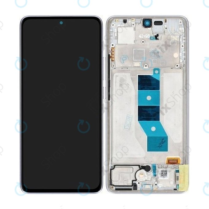 Xiaomi Redmi Note 14 5G 24094RAD4G - LCD zaslon + zaslon osjetljiv na dodir + okvir (Lavender Purple) - 56001900O1700 Genuine Service Pack
