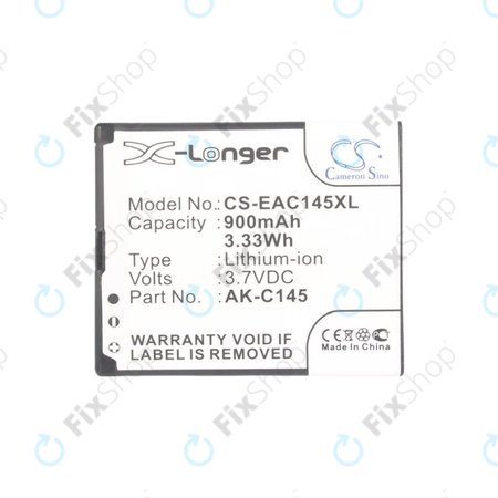 Aligator A420, V500, V550, Auro C2030, Bea-fon C250, C260, Telme C145, C145B, Texet TM-D222, Winner WG7 - Baterija AK-C145, C250, TM-D222 900mAh HQ