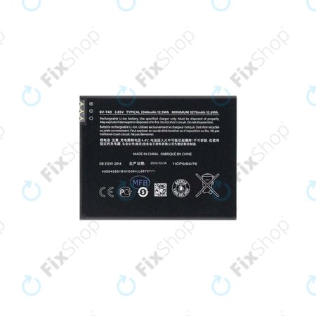 Microsoft Lumia 950 XL - Baterija BV-T4D 3340mAh - 0670771